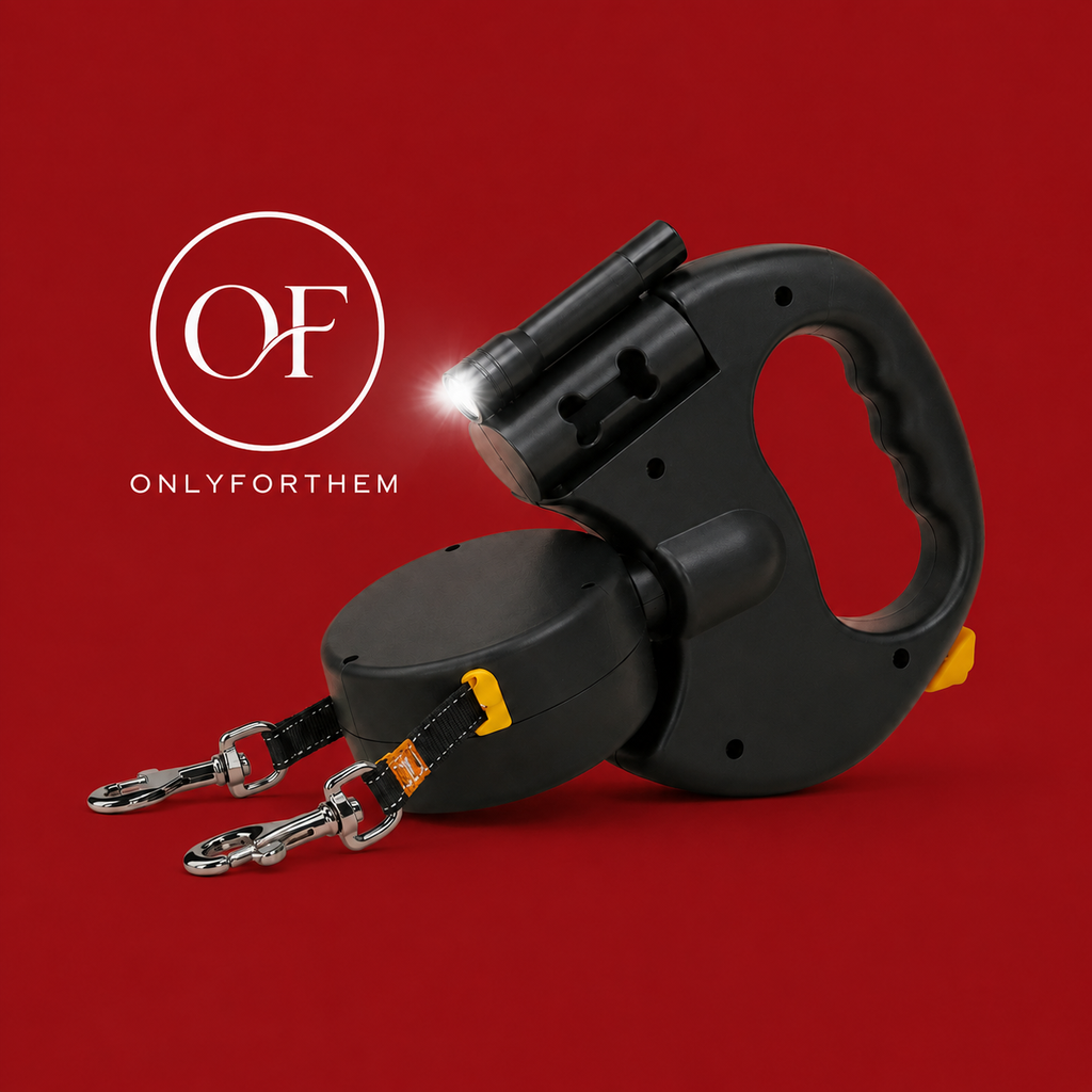 Auto Double Dog Leash