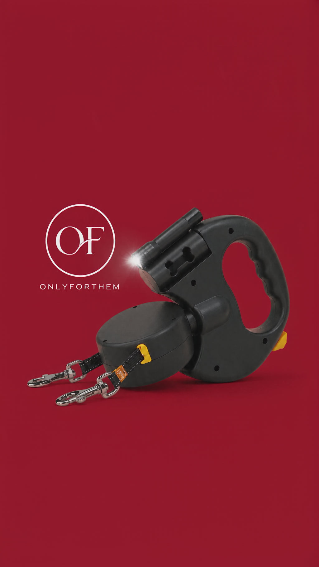 Auto Double Dog Leash
