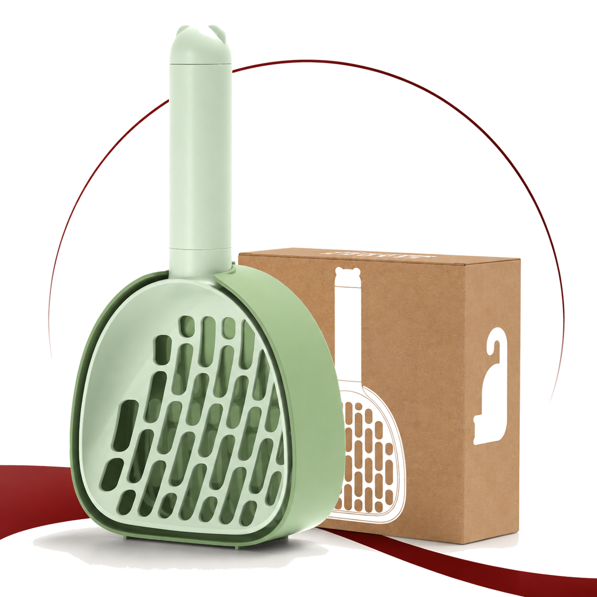 2-in-1 Cat Litter Scoop