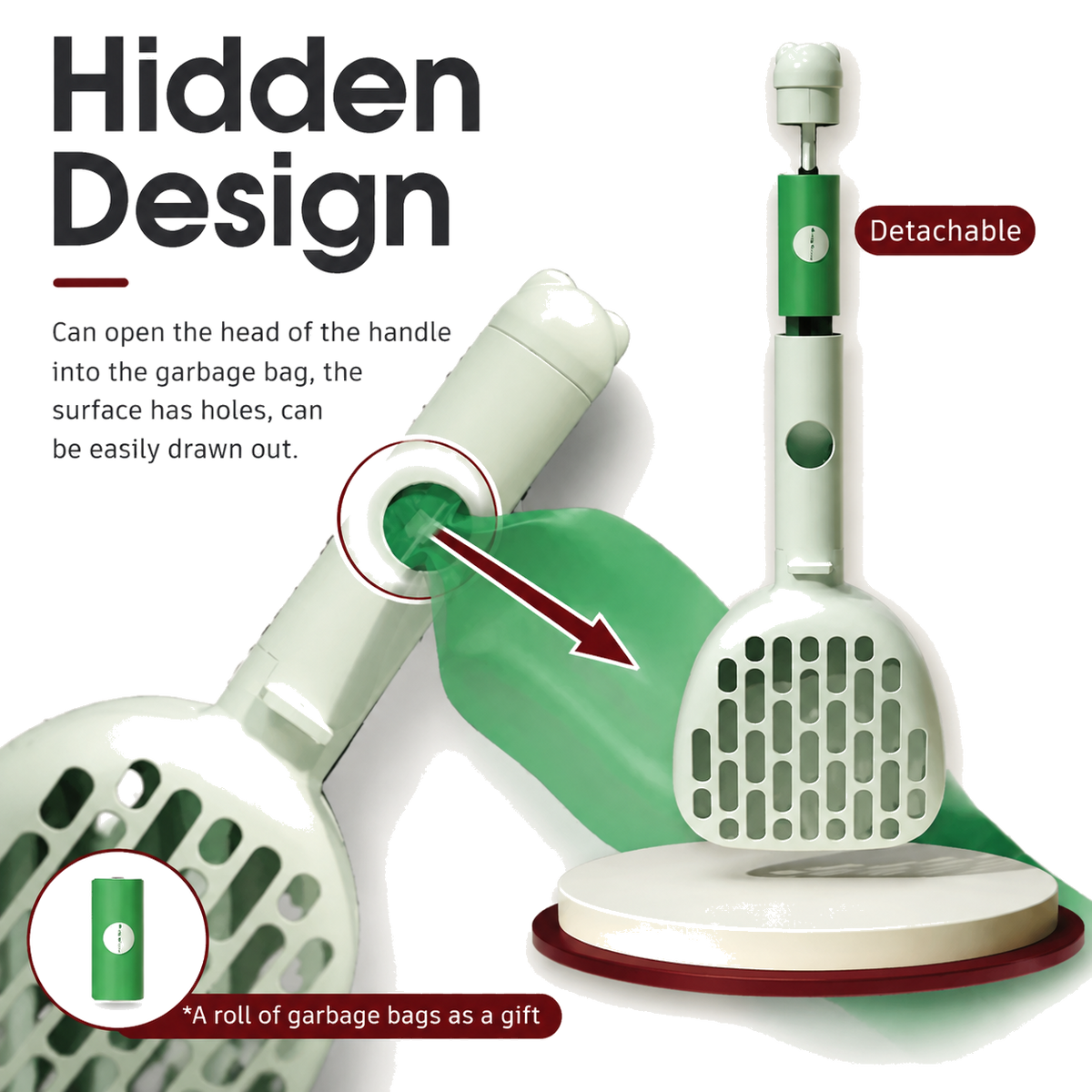 2-in-1 Cat Litter Scoop